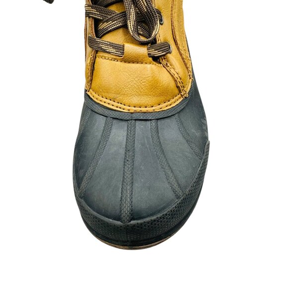 Magellan Outdoors Mens Insulated Duck Boots Size 9D Brown Thermoplastic Rubber - Picture 7 of 16